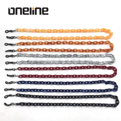 China Skim hot selling eyewear chain eyewear wholesale fashion glass chain chain resistance acrylic eyewear accessories package for sale