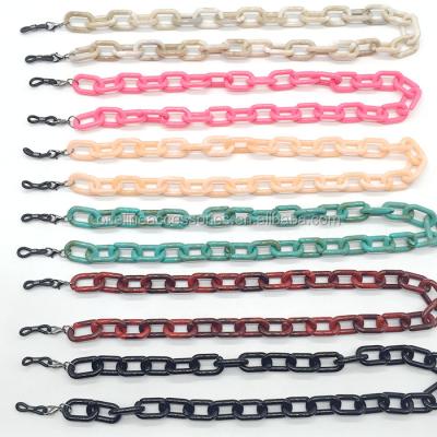 China Hot Selling Glass Eyewear Chain Skid Resistance Eyewear Chain Accessories Acrylic Package for sale