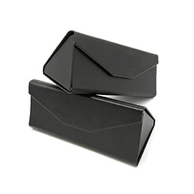 China Classic Fashion Trendy Custom Glasses Leather Case Sun Eye Glass Monocle Glass Case Box for sale