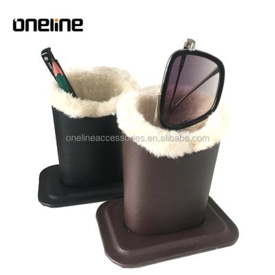 China Low MOQ Fashion Glasses Pen Container Makeup Brush Pot Handmade Display Eyewear Holder Classic Table Stand for sale