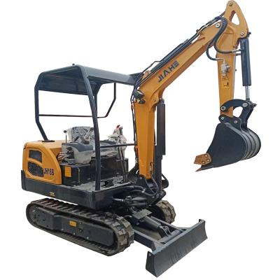 China Construction Digging Wholesale Agriculture Machinery Mini Excavator Towable Backhoe 1ton Excavator For Sale In American for sale