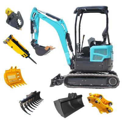 China Hotels mini type crawler micro zero tail mini kubotayanmar engine small excavators for sale