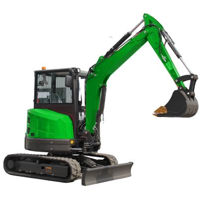 China Hotels FREE SHIPPING Mini Excavators 3.5 Ton EPA Farm Used New Crawler Digger Compact MiniBagger Kubota Engine Excavator Machine for sale