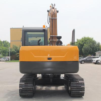 China Construction Digging Retractable Crawler Structure Rubber Crawler Hydraulic Mini Hydraulic Machinery Road Crushing Excavator for sale