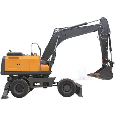 China Home Garden Construction Hot Sale Factory Direct 6 Ton Excavator With Tensioner Wheel for sale