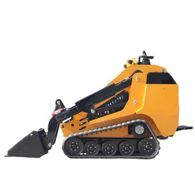 China Building\Agriculture\Construction Hydraulic Pilot Joystick Control Compact Crawler Mini Skid Steer Loader For Farm for sale