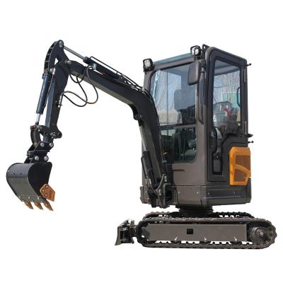 China Farms JIAHE Mini Excavator Manufacturer Earth-moving Machinery 1. 2 1.5 3 Ton Small Micro Mini Excavator Digger for sale