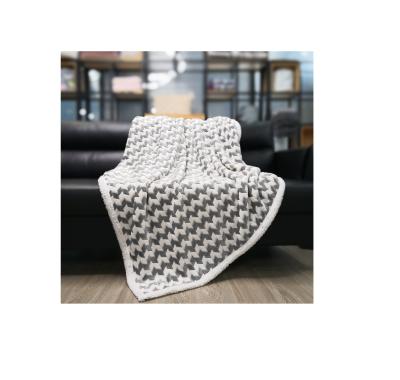 China Factory direct sale flannel baby throw blanket breathable cashmere feeling flannel throw blanket for sale