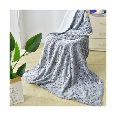 China Factory Direct High Quality Breathable Flannel King Blanket Glow In Dark Flannel for sale