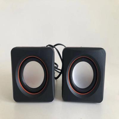 China Factory Wholesale Hot Sale YST-1018 Luxry USB Connecting Square Computer Mini Speaker for sale