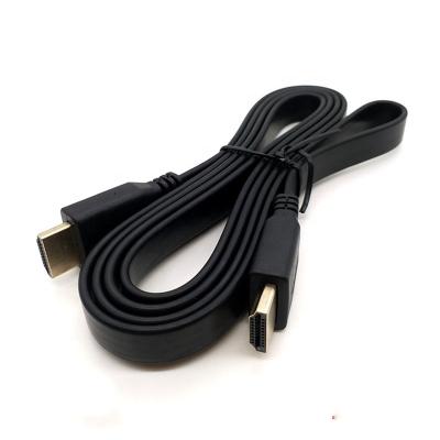 China COMPUTER CE OEM Gold Plated High Speed ​​HDTV Flat Male To Male Cable Support 3D 1080P 1.5M 2M 3M 5M 10m 15M 20M 25M 30M for sale