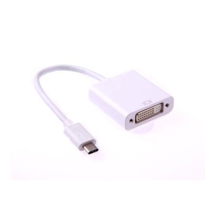 China COMPUTER USB 3.1 TYPE-C DVI 1080P HDTV Cable Adapter USB TYPE C to DVI to Converter for Macbook Samaung S10 S8 Huawei Google Chromebook 2 for sale