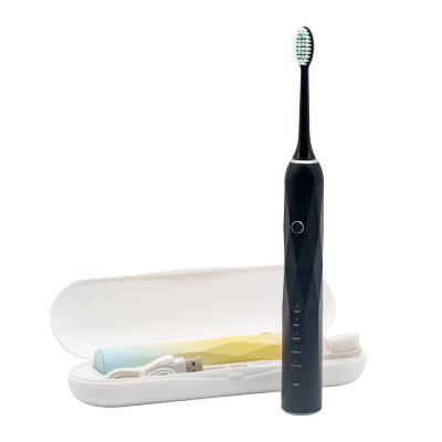 China Modern ABS+PC AIWO 5 Modes Vibration DC Motor Electric Brushing Toothbrush with Replacement Head and 5 Sonic Modes for sale