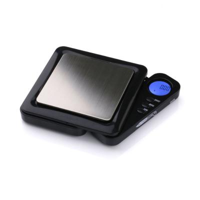 China Weight Function Weigh Scales Black Blade Series BL-100-BLK Digital Pocket Scale, 500 by 0.1 G for sale