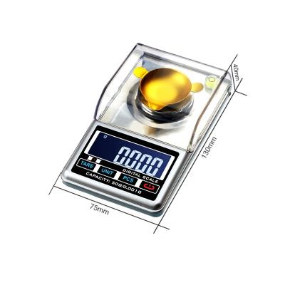 China High Precision Digital Jewelry Scale Laboratory Analytical Balance Scale 50g/0.001g 0008 for sale