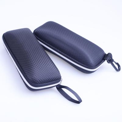 China EVA Square Colored Zipper Glasses Case Leisure Sunglasses Case For Women Men for sale