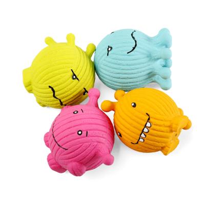 China Viable Latex Toy Rubber Soft Dog Squeaky Dog Toys for Small and Medium Dogs for sale