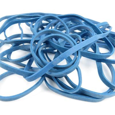 China 460 Elastic Bands 454g High Quality Blue Strong Rubber Bag For School Office Stationery Craft Home JA0067 for sale