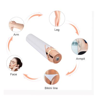 China Car Removal Remover Body Hair Trimmer Pubic Hair Shaver Epilator Brown for sale