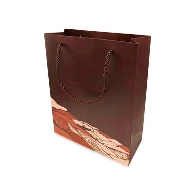 China Recyclable Paper Bags And Box For Clothing Jewelry Packaging Party Paper Bag Recycled Kraft Paper Bag for sale