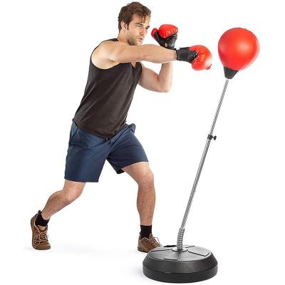 China Fitness Equipment Tear Drop Boxing Equipment Boxeo Boxing Gear Free Reflex Spring Speed ​​Ball Desk Stuns With Stand for sale