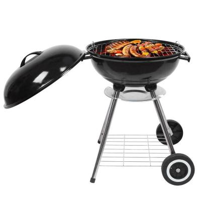 China Outdoor Charcoal BBQ Grill Outdoor Portable Round Outdoor Round Portable BBQ Grill Kettle Garden Charcoal Kebab Kebab Kebab BBQ Grill Dropshipping Camping Charcoal Grills for sale