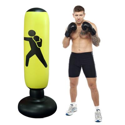 China Custom Human Inflatable PVC Kick Speed ​​Bag Reflex Boxing PVC Free Standing Sandbag For Kids for sale