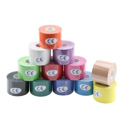 China 95% Cotton + 5% Spandex 95% Cotton + 5% Spandex Support Sports Tape Waterproof Physio Tape Therapy Tape Health Care Sports Injury for sale