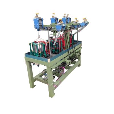 China Factory New High Frequency Quenching Type Flat Rope Braiding Machine for sale