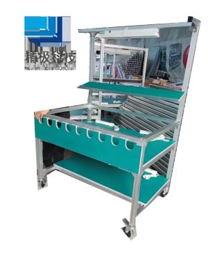 China Suporte de Dia Cast Aluminum Profile Workbench D que limpa com jato de areia o tratamento de superfície à venda