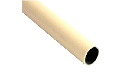 China Plastiküberzugdurchmesser 28mm, Stahlrohrstärke 1.0mm beige zu verkaufen