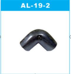 China 19mm AL-19-2 Alloy ADC-12 Aluminum Alloy Tube Connector for sale