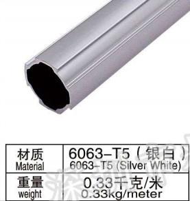 China Tubo 6063-T5 de la aleación de aluminio de AL-2812 los 4m para la asamblea logística del equipo en venta