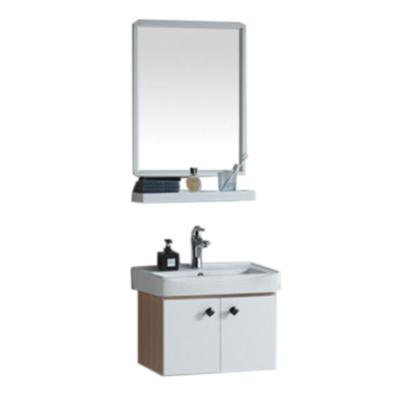 China 1030 Hot Sale Cheap Modern Wall Mounted Bathroom Vanity Cabinet Sets for sale