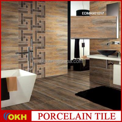 China Rustic Tiles Spanish Porcelain Tiles , Glazed Style Picks Porcelain Floor Tile for sale