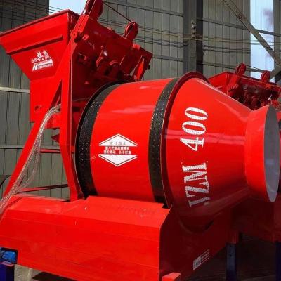 China Wholesale building material stores jzm series portable self loading concrete mixer machine with electric motor pump for sale