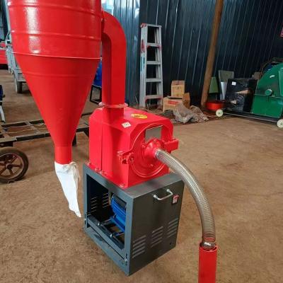 China Flour Production Industry Hammer Mill Grain Plantain Flour Mill Crop Straw Crusher Self-priming Grinding Machine for sale