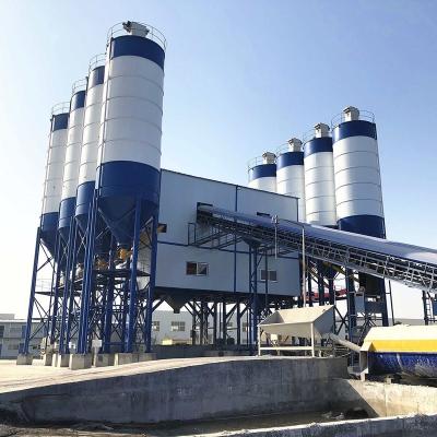 China Construction Material Stores Newest HZS120 3 in 1 Concrete Mixer Modular Concrete Mixing Plant Installation Diagram Drawing Concrete Mixing Plant Best Selling for sale