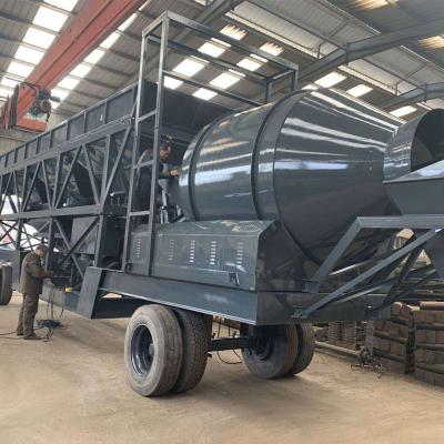 China Building Material Shops Modern Freestanding Beton Diesel Powered Batching Plant Integrated Freestanding Best Selling Ready-Mixed Concrete Plant For Road for sale