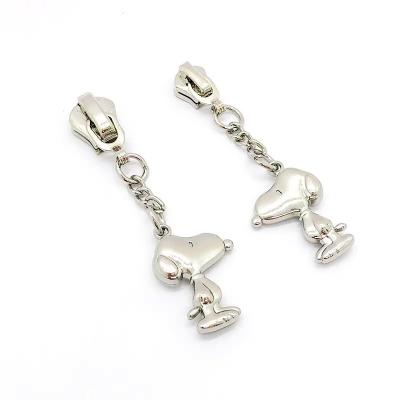 China High Quality Nickel Free Cute Bag Zipper Puller Cartoon Design for sale