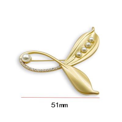 China Good Fashion Ladies Pin Brooches Plating Custom Gold For Lapel for sale