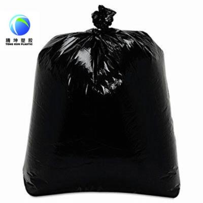 China Disposable Extra Large Black Trash Bag Kitchen Trash Bag Wholesale for sale