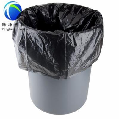 China Household Products HDPE/LDPE Black Garbage Bag Heavy Duty Garbage Bag 55 Gallon Biodegradable Garbage Bag for sale