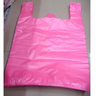 China Disposable Biodegradable Packaging On Roll Shopping Cheap Custom Printed HDPE T-shirt Plastic Bags for sale