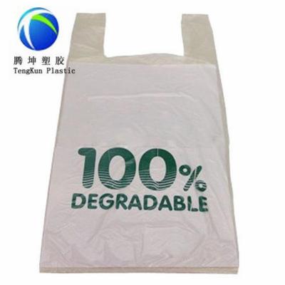 China Disposable Custom Eco Friendly Biodegradable Plastic Bags For Shopping for sale