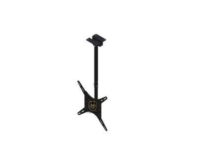 China Tilt & Swivel Tilt Down Height Adjustable Ceiling TV Mount Bracket For 14