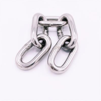 China Other factory direct sale JBQ SS304/316 round link chain link chain for offshore for sale