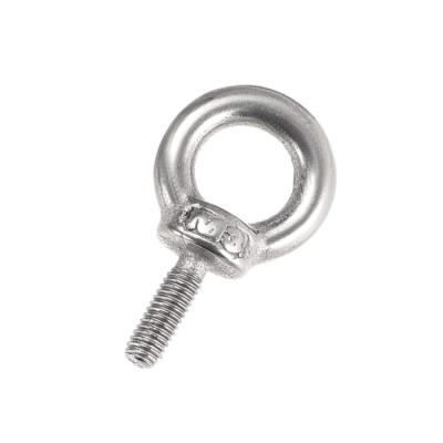 China Hot Selling Stainless Steel Lifting Ring Eye Bolt DIN580 Marine Grade Heavy Duty Stainless Steel for sale