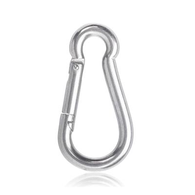 China Heavy Industry Stainless Steel Spring Snap Hook Heavy Duty For Wrenches Swing Set Camping Fishing Expanding Travel for sale