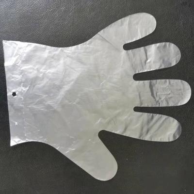 China Other HDPE Clear Color Plastic Polythene Kitchen Waterproof PE Disposable Gloves for sale